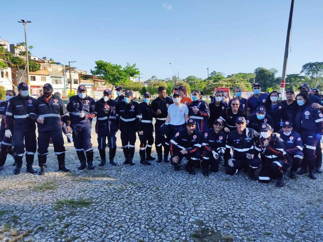Camacã: SAMU Camacã realiza simulado de acidentes com múltiplas vítimas

